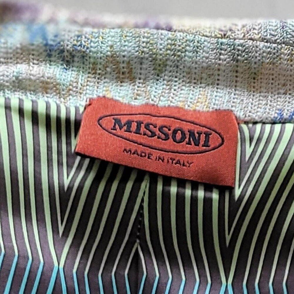 Vintage Missoni 2008 collection matching skirt, tank top and cropped jacket - Picture 5 of 9